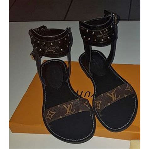 louis vuitton sandals dames|louis vuitton sandals price list.